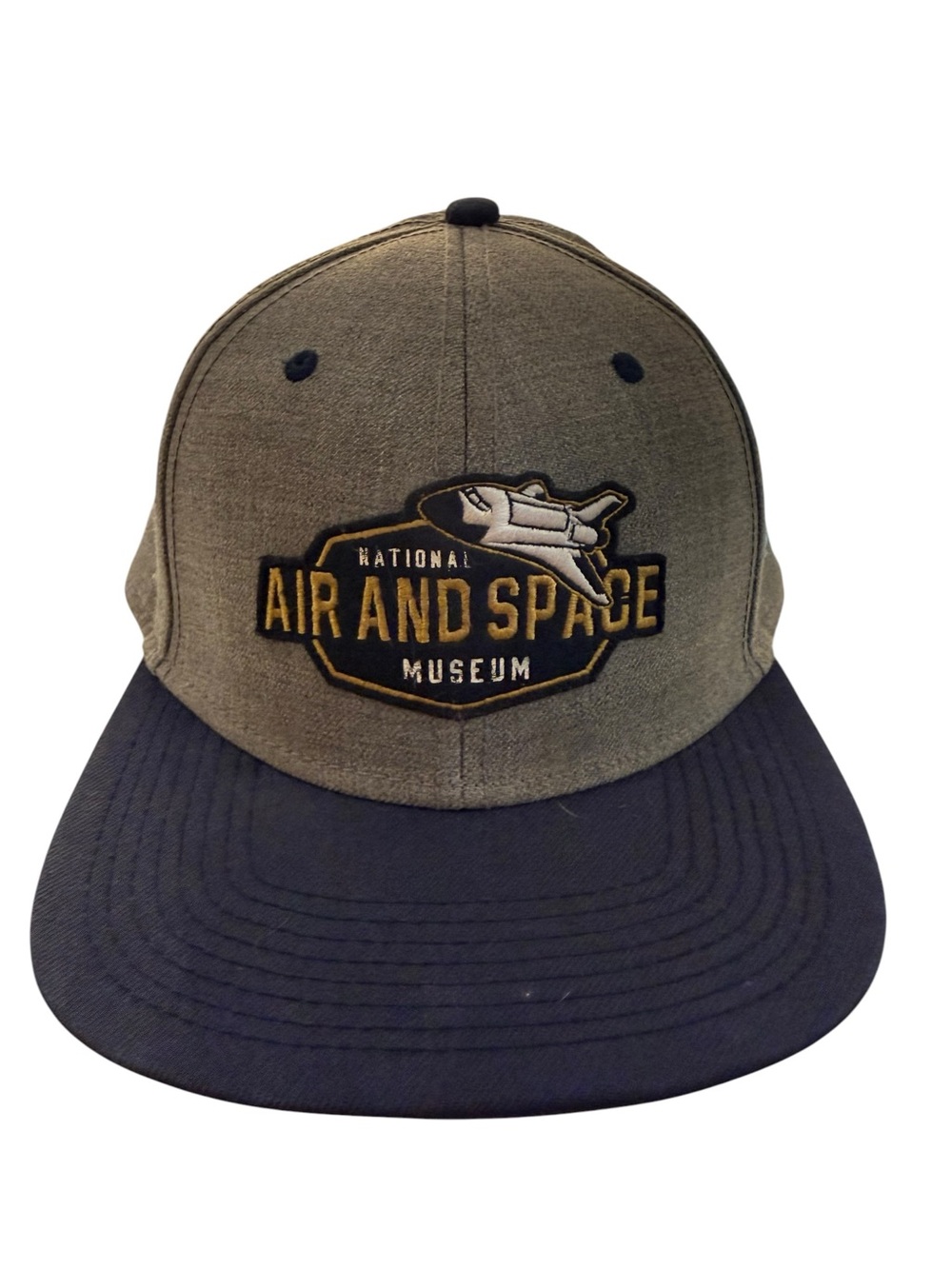 National Air Space Museum Patch Snapback Cap Hat Smithsonian Washington DC